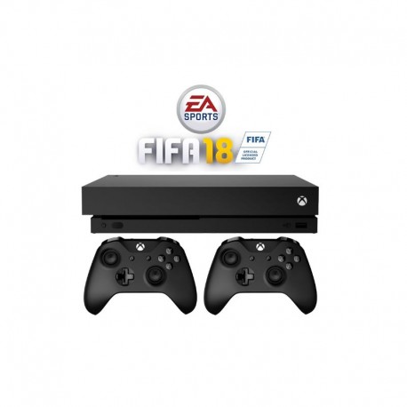  Microsoft Xbox One X - 1TB Game Console Bundle 