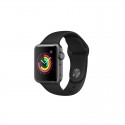 Apple Watch Series 3 GPS 38mm Space Gray Aluminum Case with Black Sport Band