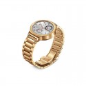 Huawei Watch Steel Case With Gold Link Bracelet