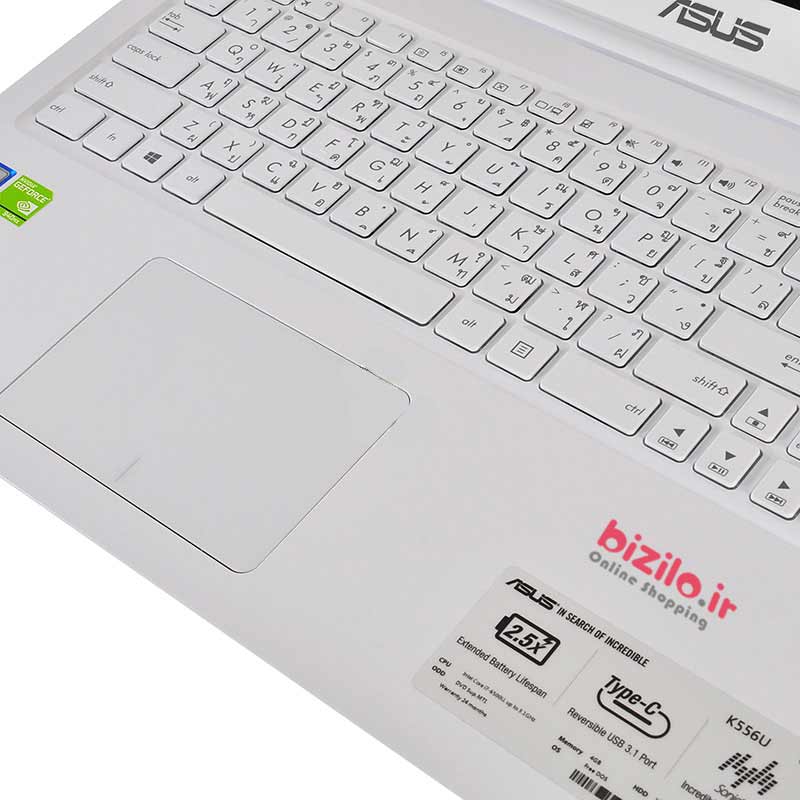 خرید لپ تاپ ASUS K556UQ از فروشگاه اینترنتی بیزیلو